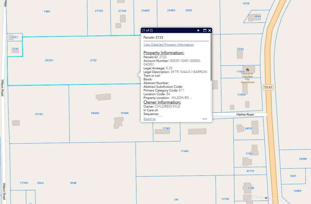 Wilson rd. tr104a & tr104a1, Hankamer, TX 77560 SWE Homes